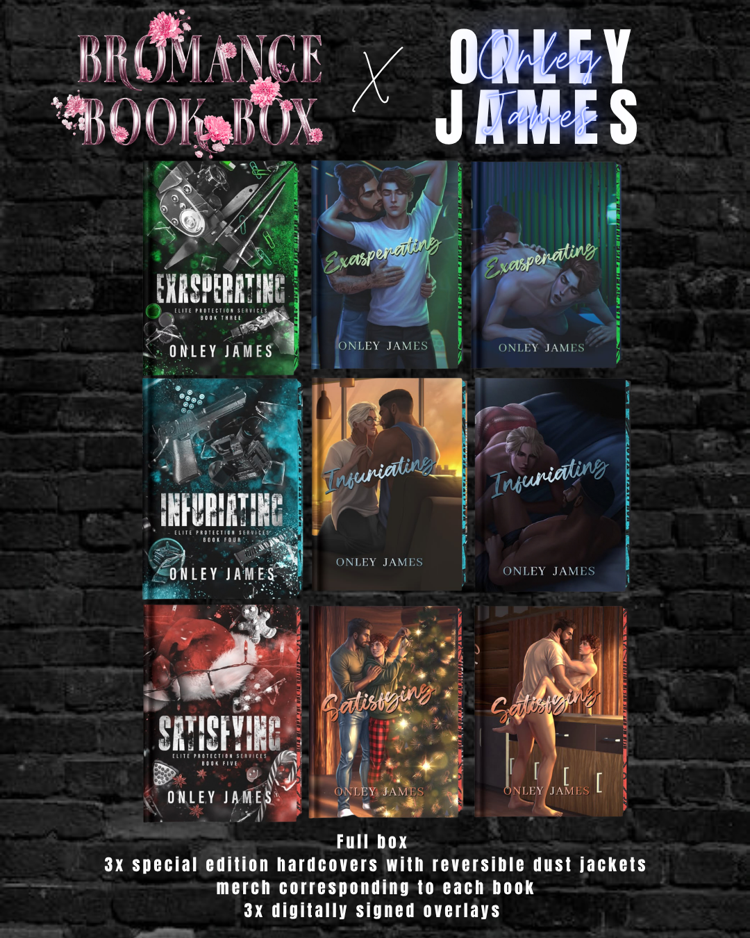 US, CAN & MEX Exasperating, Infuriating & Satisfying PRE-ORDER